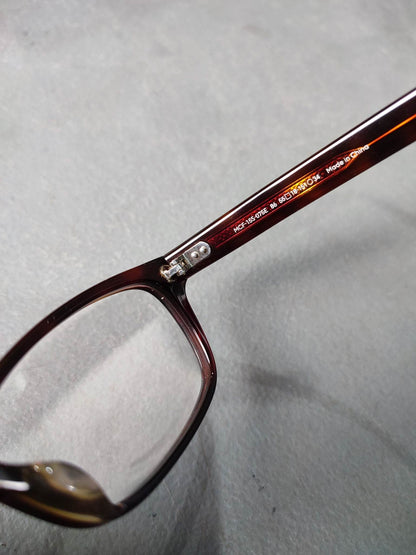 Plastic Frame JINS Black Orange (MCF-15S075E) Eyeglass