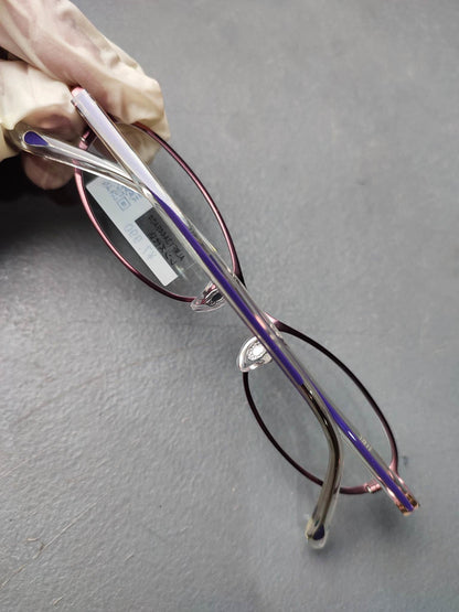 Plastic Frame JINS Matt Red/Blue (ALMF13A449404) Eyeglass