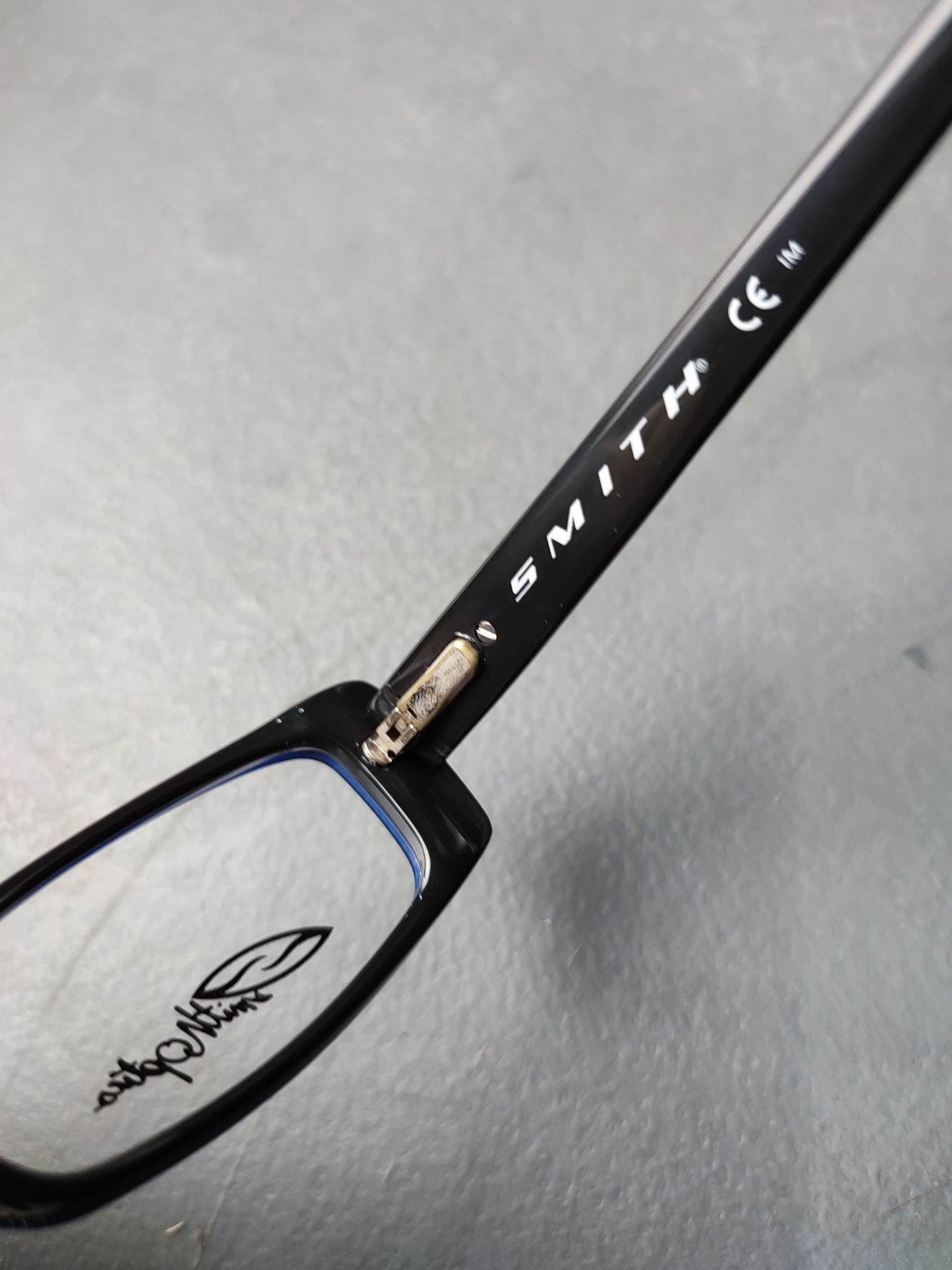 Plastic Frame SMITH OPTICS Lt Blue Black (Indio IRY) Eyeglass