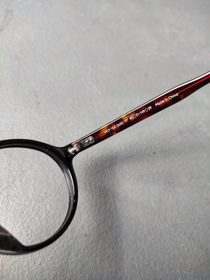 Plastic Frame JINS Orange/Black (AMCF-15A263D97) Eyeglass