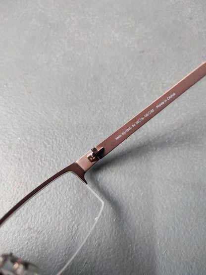Plastic Frame JINS Matte Brown (AMMN15S062084) Eyeglass