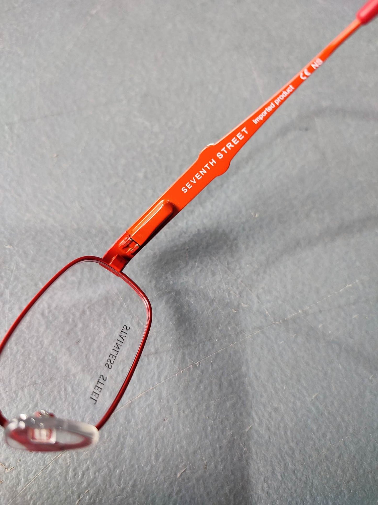 Stainless Metal Frame SAFILO Red (S155TUU) Eyeglass