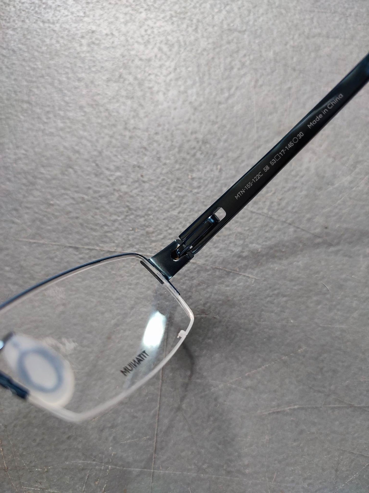 Plastic Frame JINS Glossy Blue (AMTN15S122C58) Eyeglass