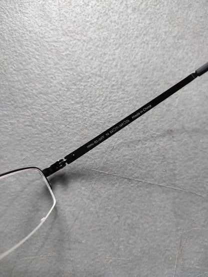Plastic/Metal Frame JINS Glossy Black (AMMN15S047F94) Eyeglass