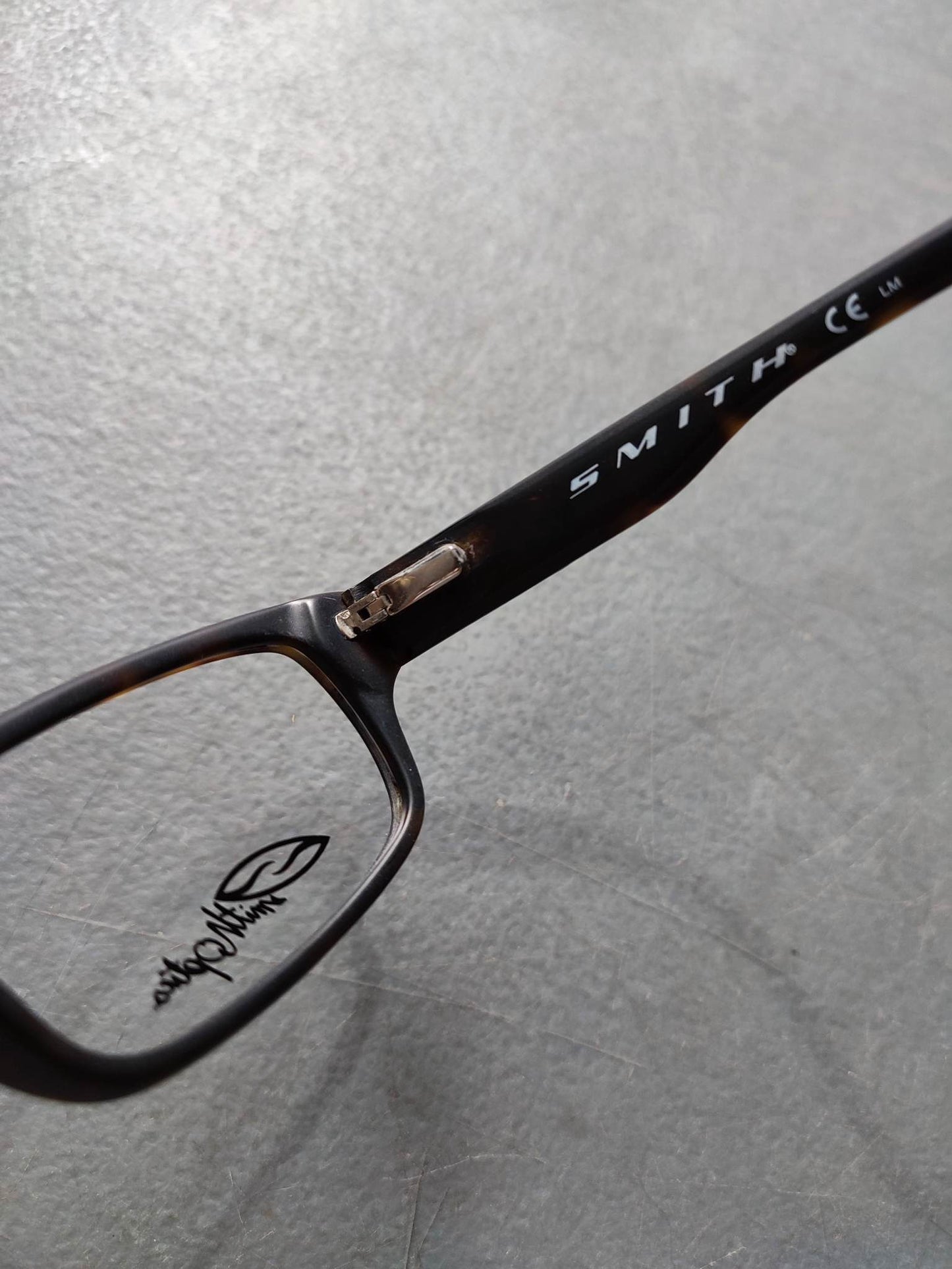 Plastic Frame SMITH OPTICS Matt Black/Orange (CLAYPOOL 086) Eyeglass
