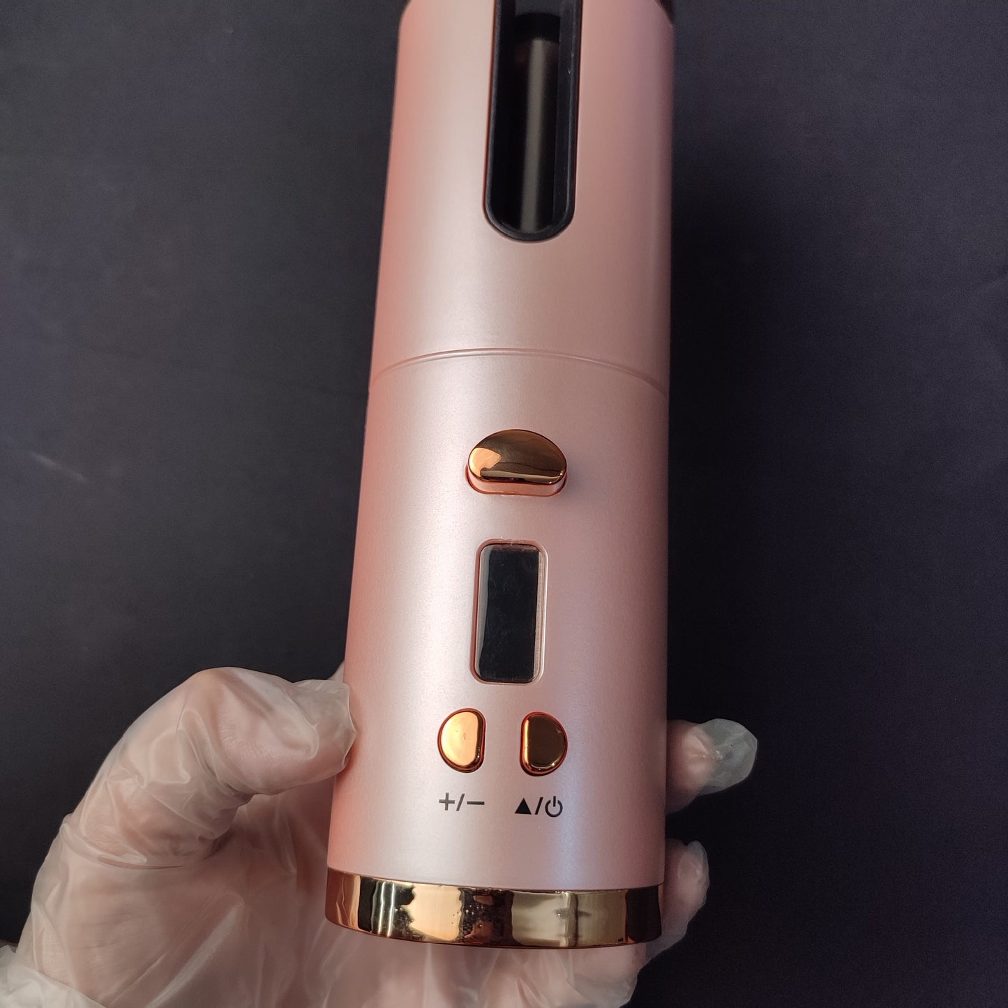 YX-808 Cordless Automatic Curler - Pink