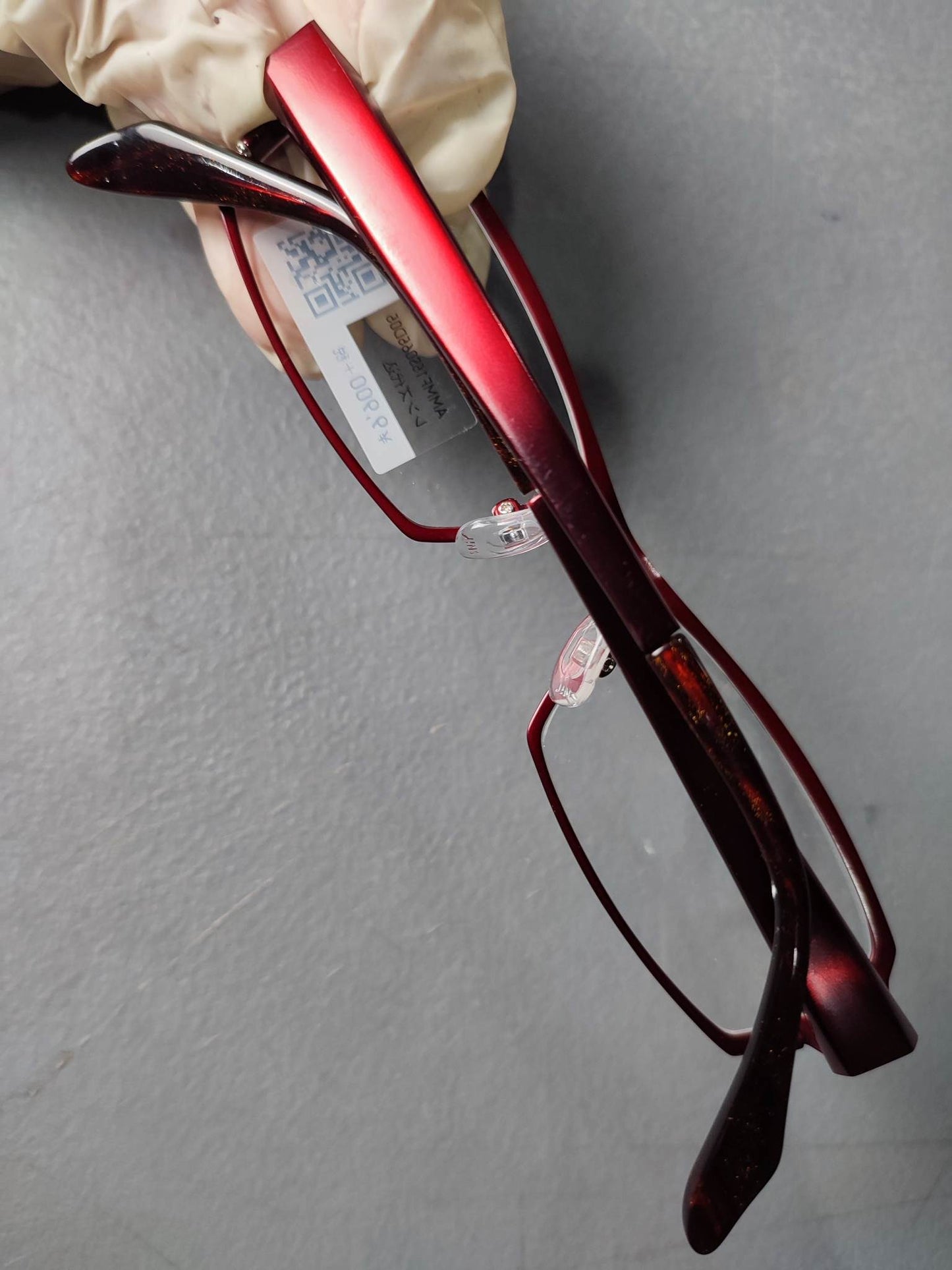 Plastic/Metal Frame JINS Glossy Matt/Brown (AMM15S065D05) Eyeglass