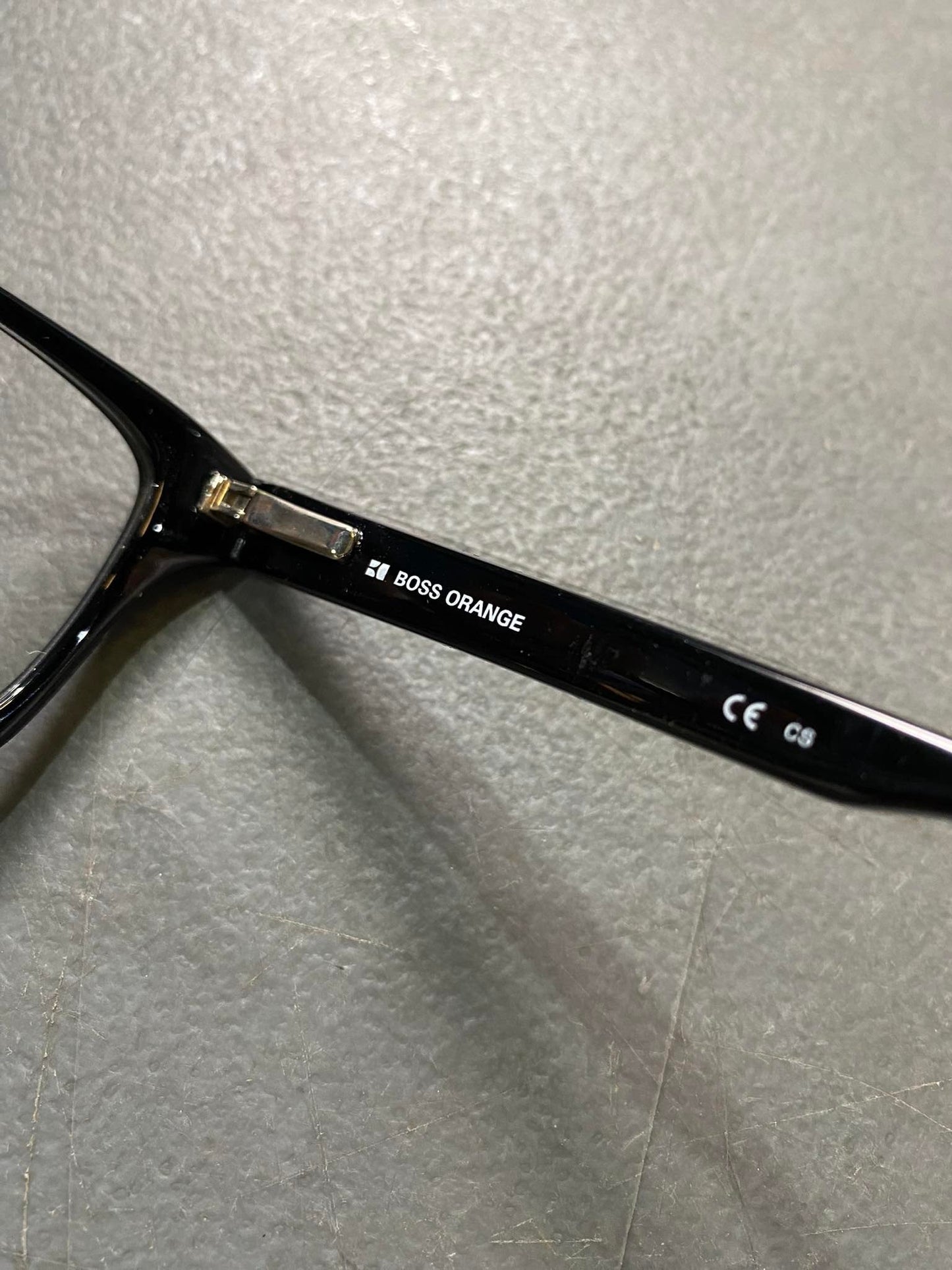 Plastic Frame BOSS ORANGE Glossy Black (B0 0008807) Eyeglass