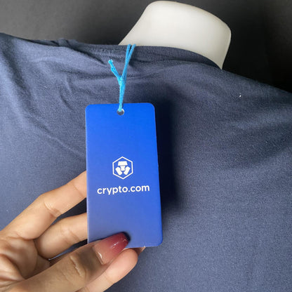 Crypto T-Shirt Navy Blue Size: Small - Factory Pull-out