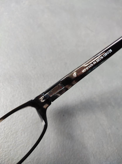 Plastic Frame JINS Black (AMCF-12447A94) Eyeglass