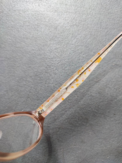 Plastic Frame JINS Transparent Floral (ALCF15S182A203) Eyeglass