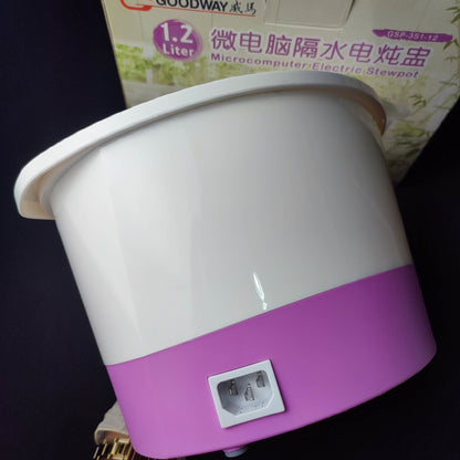 Goodway Microcomputer Electric Stewpot 1.2 Liters (GSP-351-12) - International Mall PUll-out