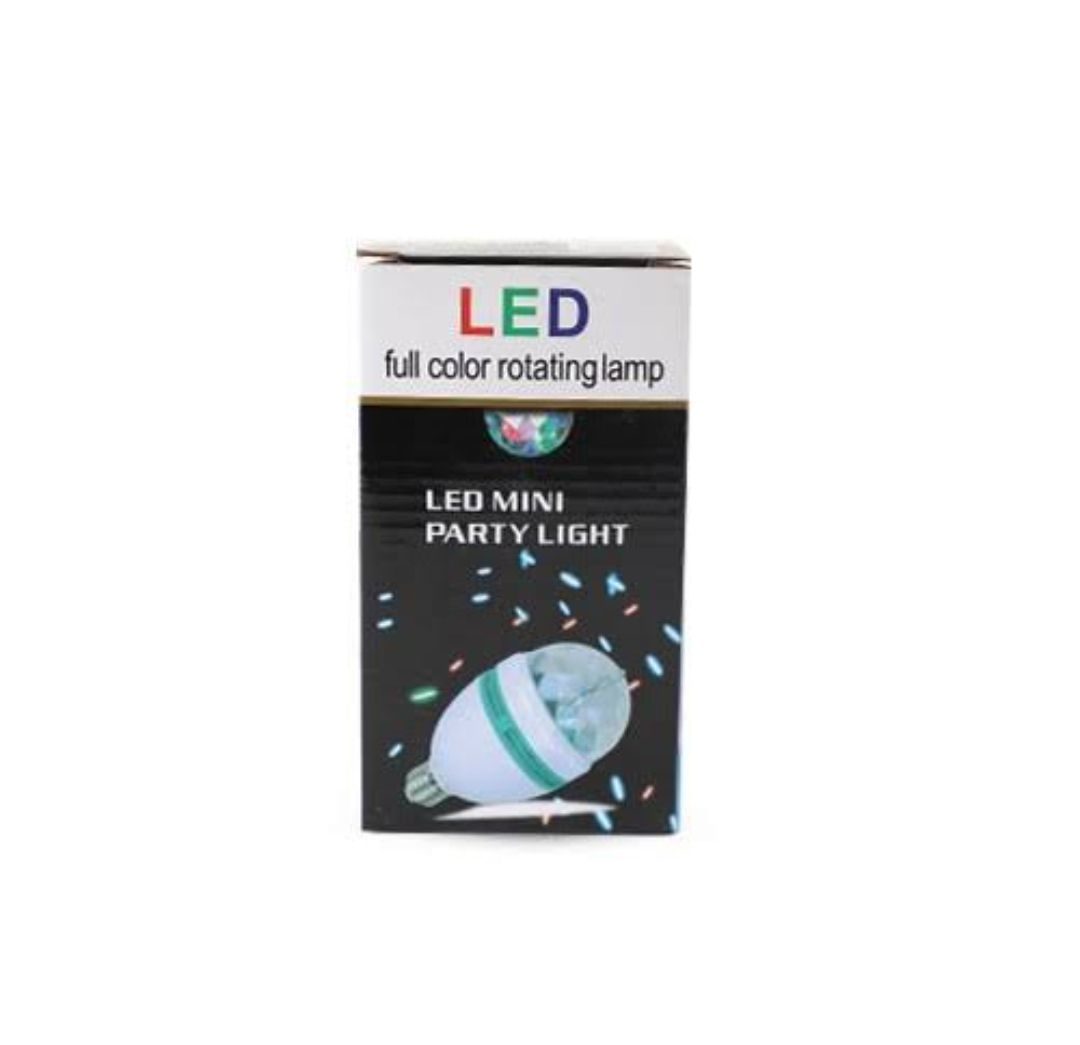 (Discolight)LED Full Color Rotating Lamp with ON and OFF Socket Dispenser