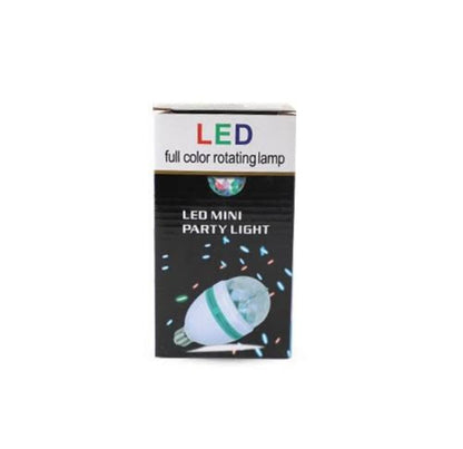 (Discolight)LED Full Color Rotating Lamp with ON and OFF Socket Dispenser