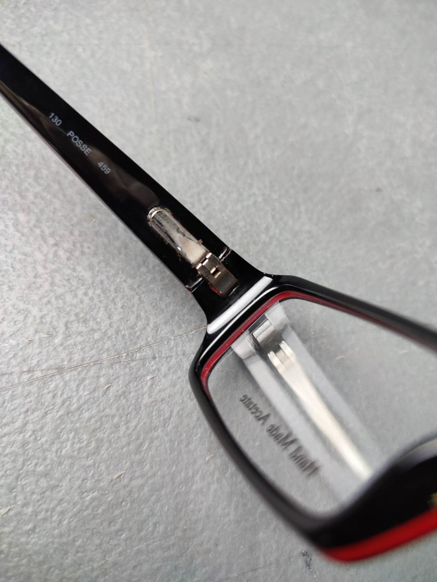 Plastic Frame SMITH OPTICS Black Red Blck (POSSE 459) Eyeglass