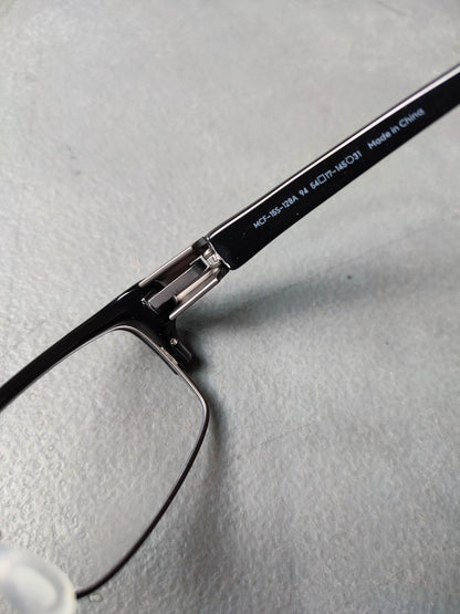 Plastic Frame JINS Black (AMMF-15S123C94) Eyeglass
