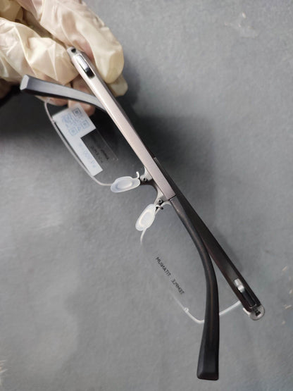 Plastic Frame Eyeglass JINS Temple Titanium (AMMN15S124B96)
