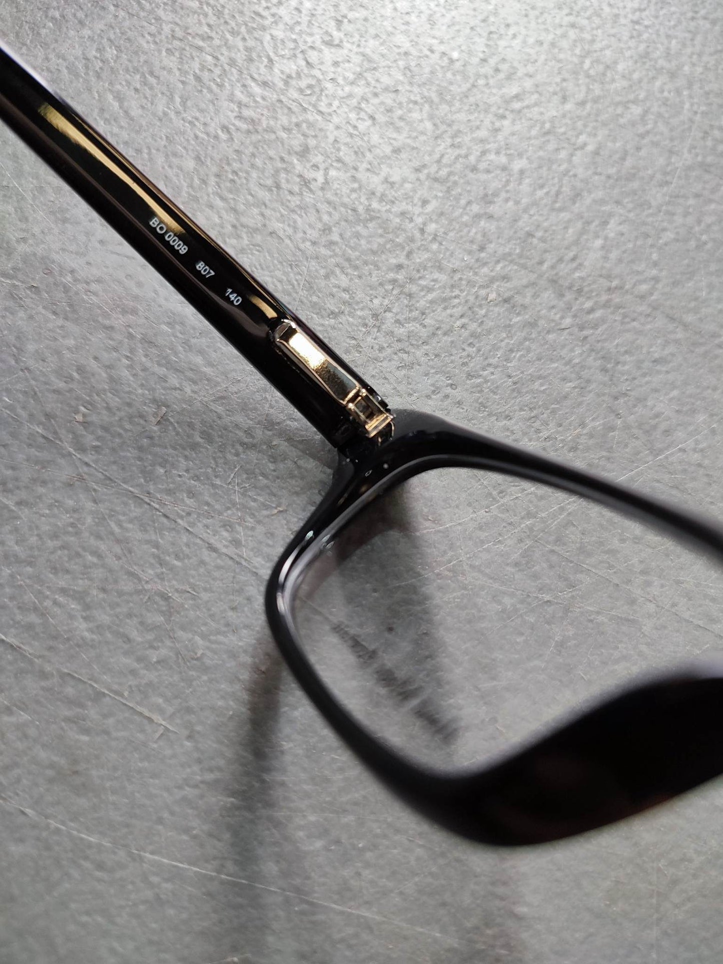 Plastic Frame BOSS ORANGE Glossy Black (B0 0009807) Eyeglass
