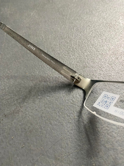 Plastic Frame JINS Silver (AMMN15S577B96) Eyeglass