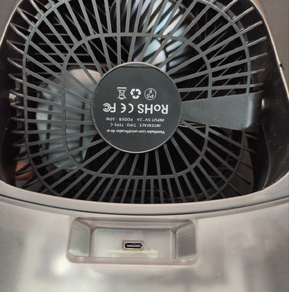 Mini Cooling Fan 10W - Black