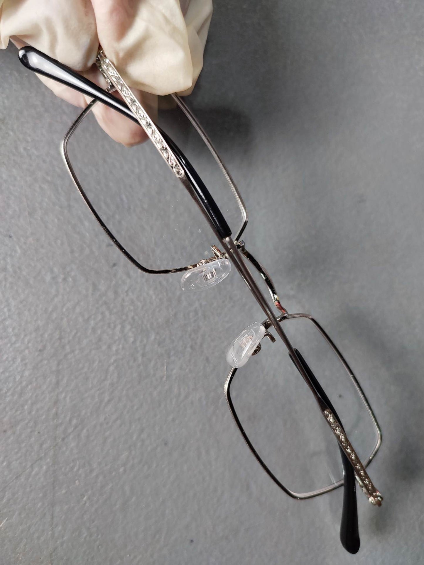 Stainless Metal Frame JINS Silver (MMF-15S-055E) Eyeglass