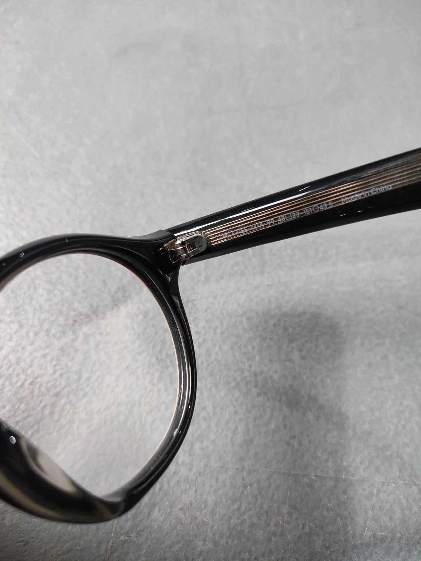 Plastic Frame JINS Matt Brown/Black (AMCF15S141A99) Eyeglass