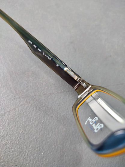 Plastic Frame SAFILO Blue Yellow (B&B 808 BZH) Eyeglass