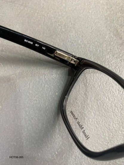 Plastic Frame BOSS ORANGE Glossy Black (B0 0008807) Eyeglass