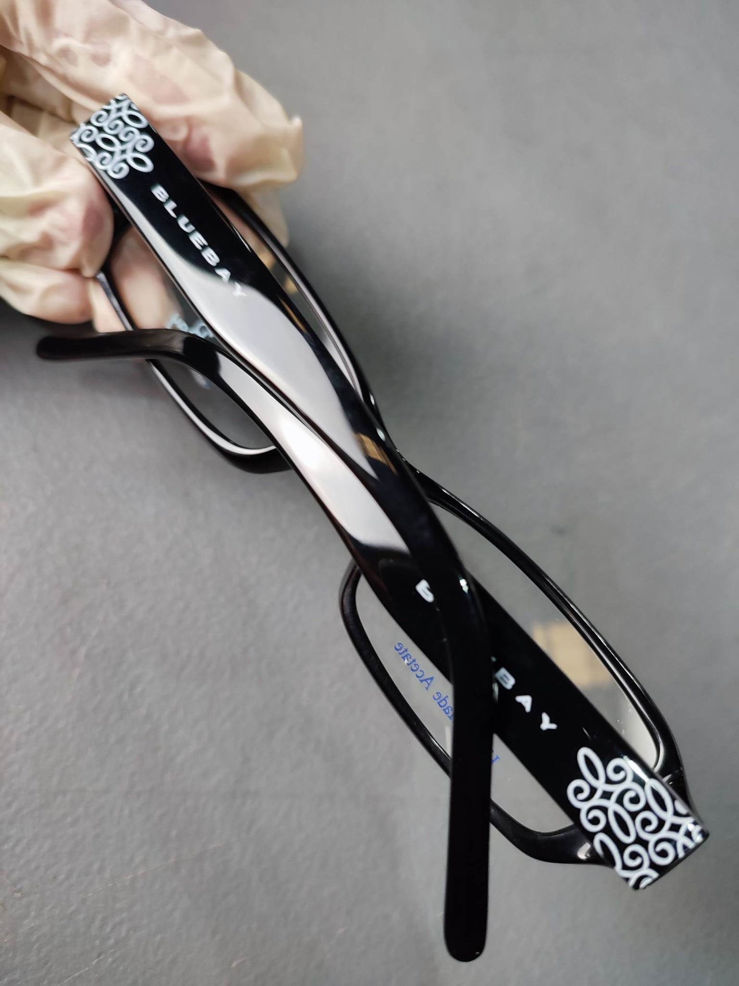 Plastic Frame BLUEBAY Black/White (B8B803Q9L) Eyeglass