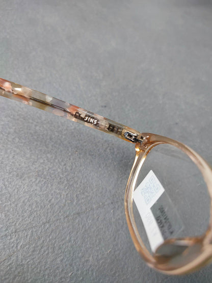Plastic Frame JINS Transparent Orange (ALCF12412A02) Eyeglass