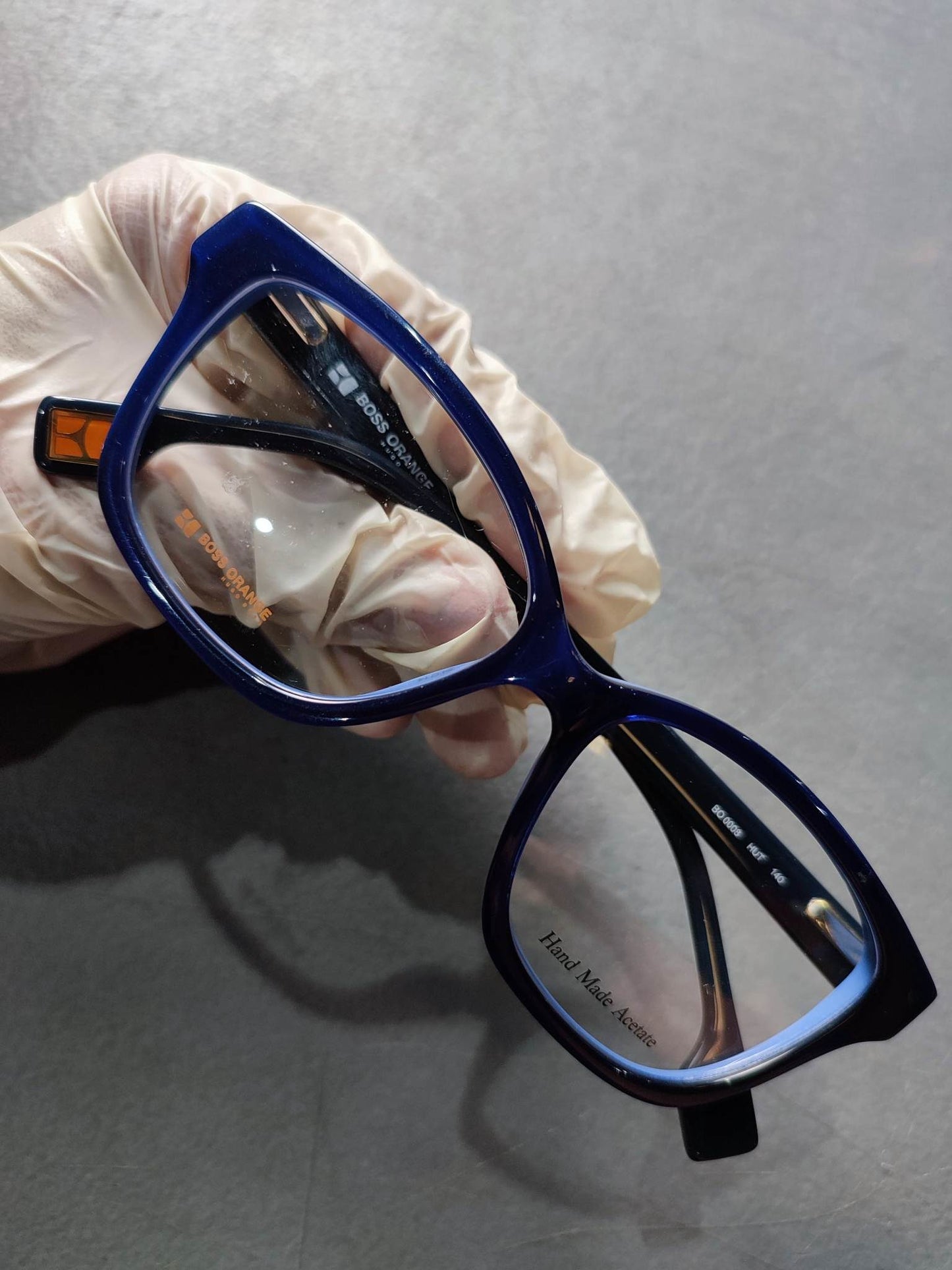 Plastic Frame BOSS ORANGE Ltbldkblbw (B0 0008HUT) Eyeglass