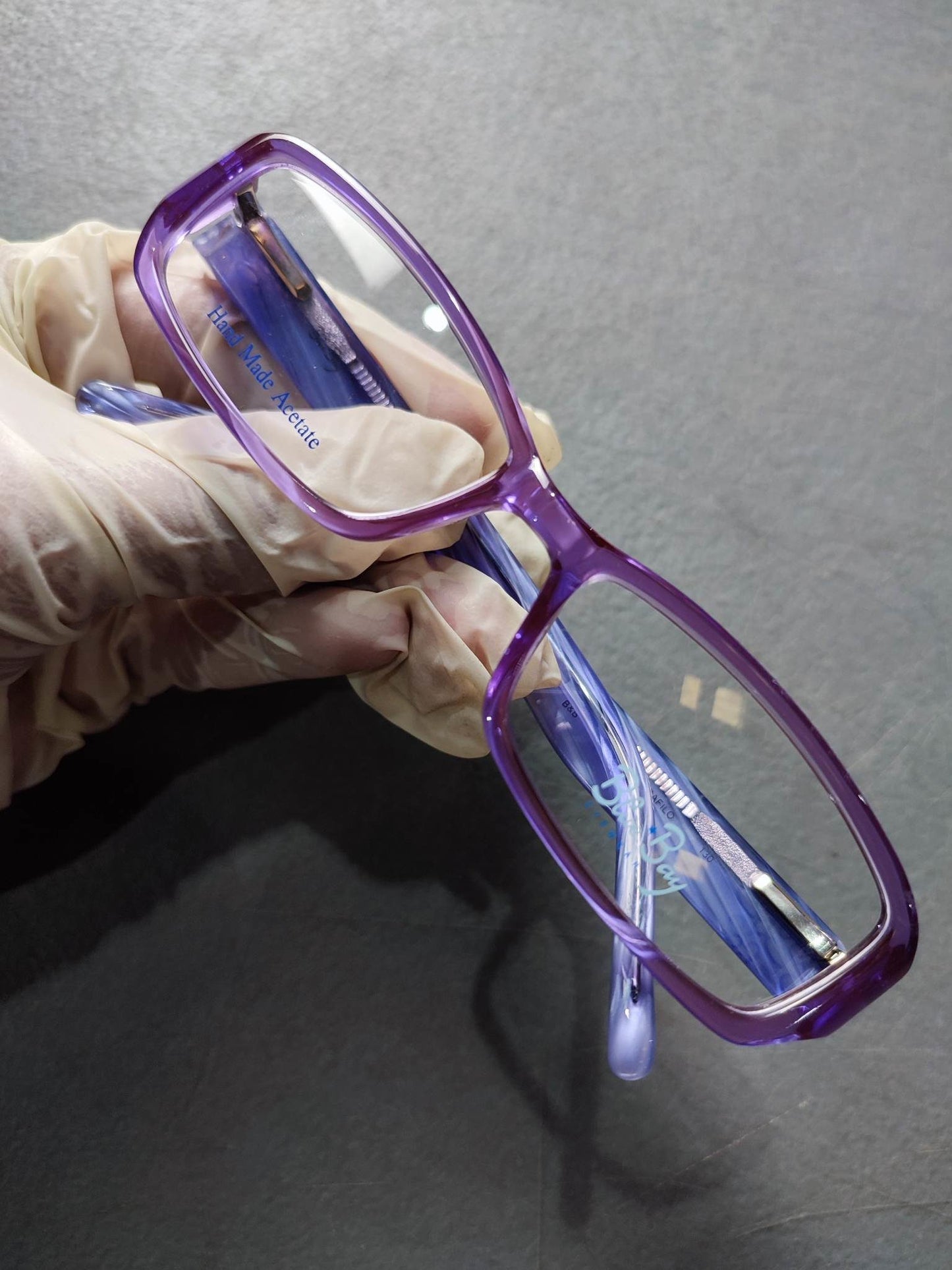 Plastic Frame SAFILO Transparent Violet (B&B 803 Q90) Eyeglass