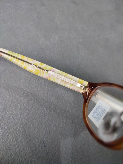 Plastic Frame JINS Orange/Floral (ALCF75S182A182) Eyeglass
