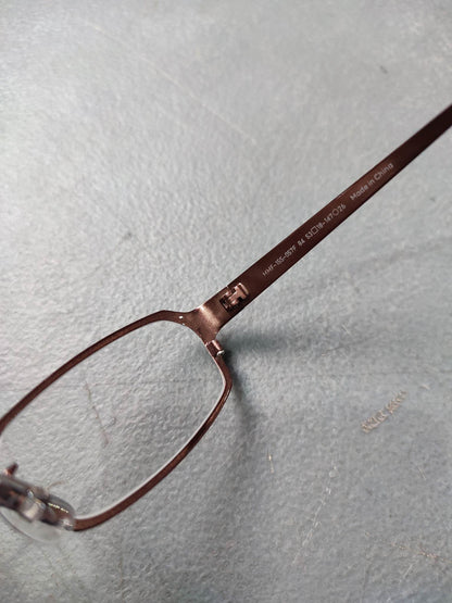 Plastic/Metal Frame JINS Glossy Brown (MMF-15S-057F84) Eyeglass