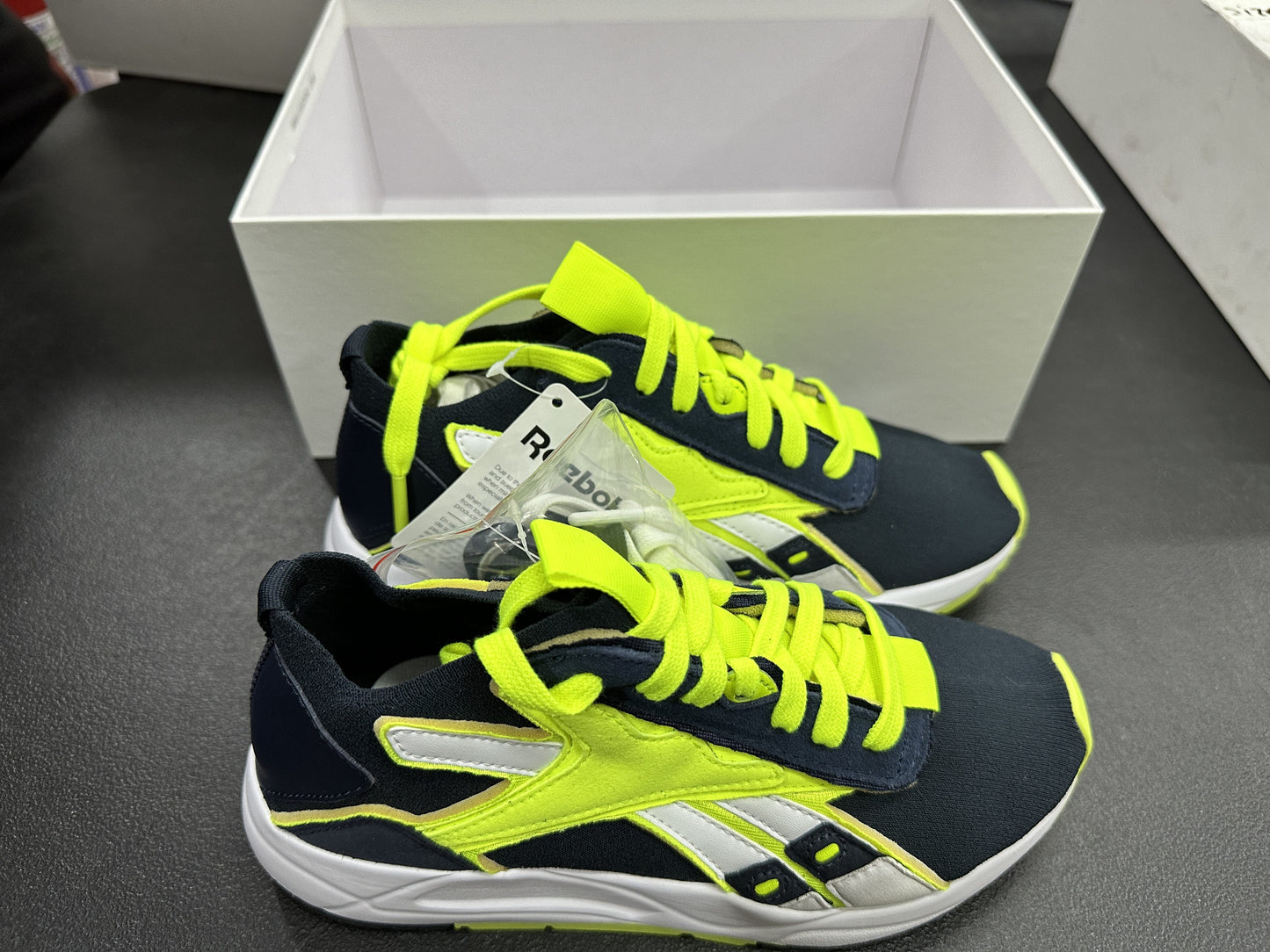 Reebok Blue/Yellow Green Rubber Shoes Bolton Sock VB LO Unisex (FU7555) - Phase-out Model