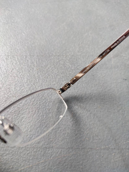 Plastic Frame Eyeglass JINS Silver (AMMN15S047A96)