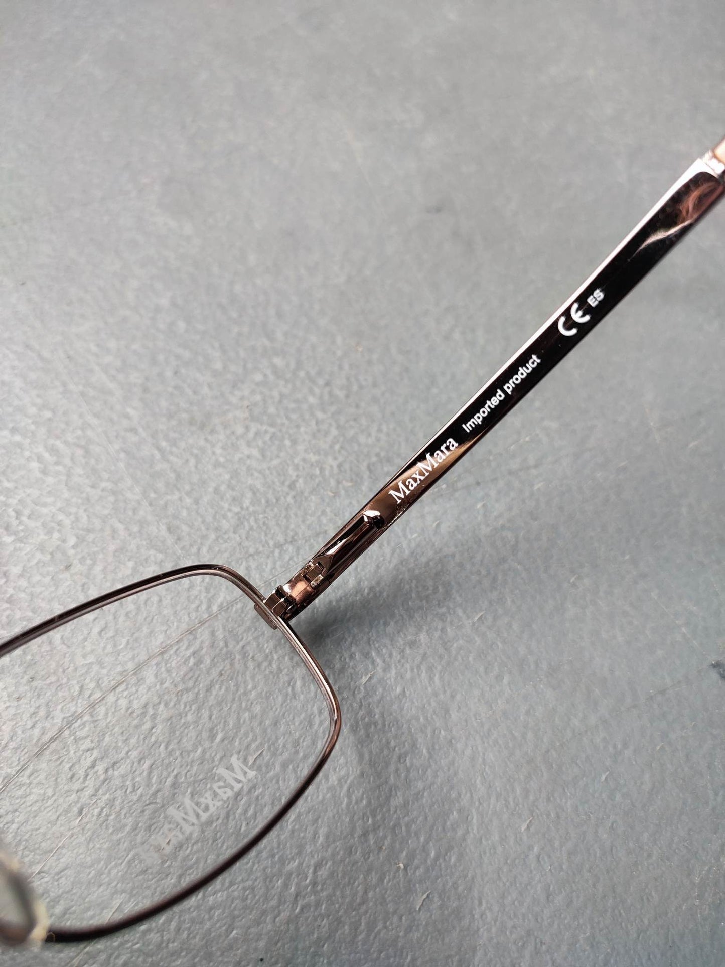 Plastic/Metal Frame MAX MARA Violet Brown (MM1115904) Eyeglass