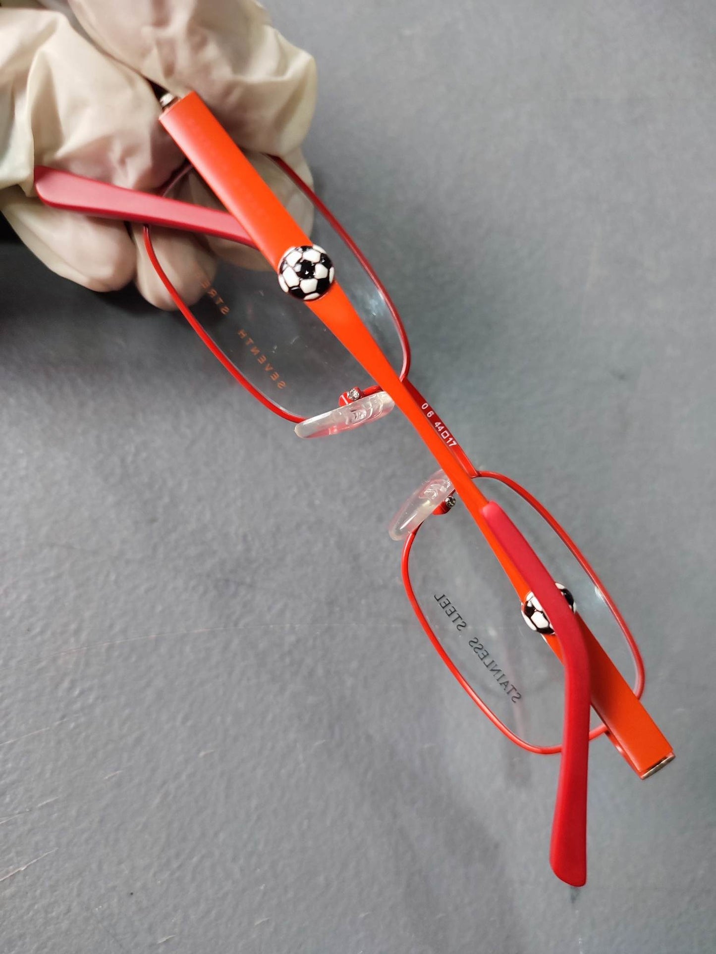 Stainless Metal Frame SAFILO Red (S155TUU) Eyeglass