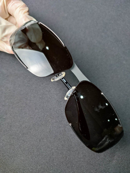 Metal Safelar Titanium Gray,Black (SF9009)-(Size:69-14-132) Sunglass