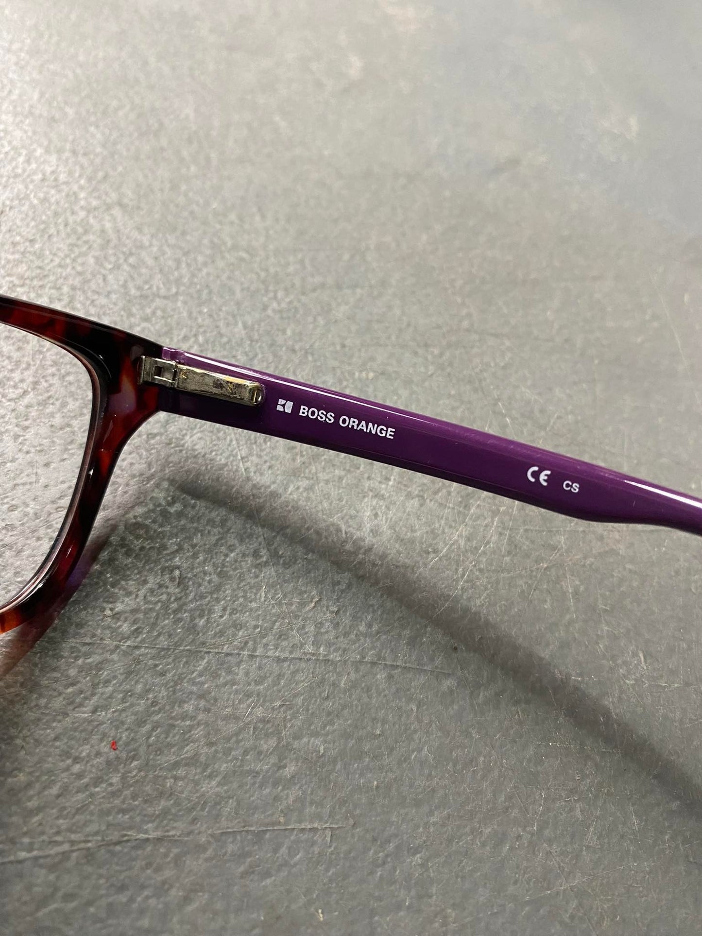 Plastic Frame BOSS ORANGE Violet (BO-0008SN0) Eyeglass
