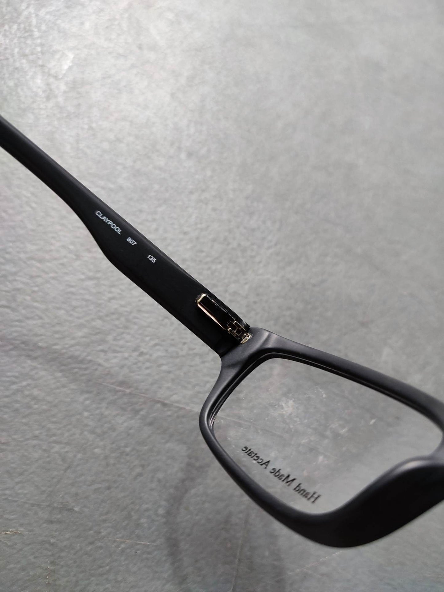 Plastic Frame SMITH OPTICS Black (CLAY POOL 807) Eyeglass