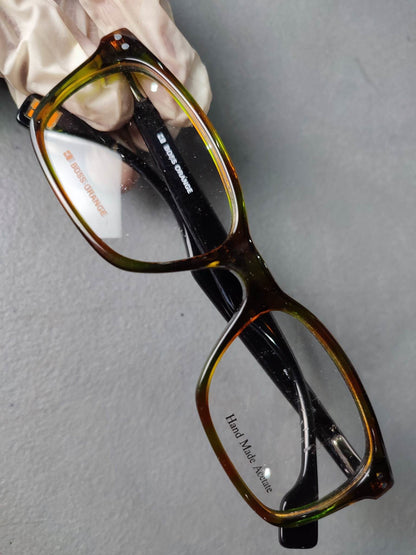 Plastic Frame BOSS ORANGE Brown/Green(BO-0024AF6) Eyeglass
