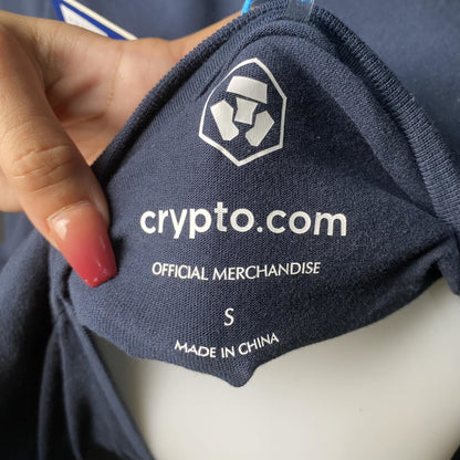 Crypto T-Shirt Navy Blue Size: Small - Factory Pull-out
