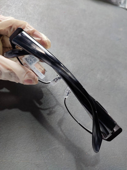 Plastic Frame JINS Glossy Black (AMMN15S067D93) Eyeglass