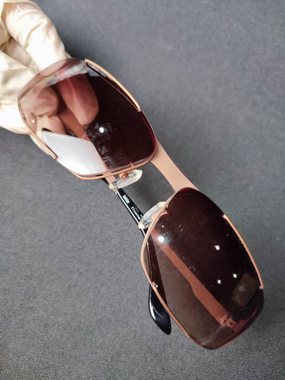 Metal Safelar Titanium RoseGold,Black (SF9009)-(Size:69-14-132) Sunglass