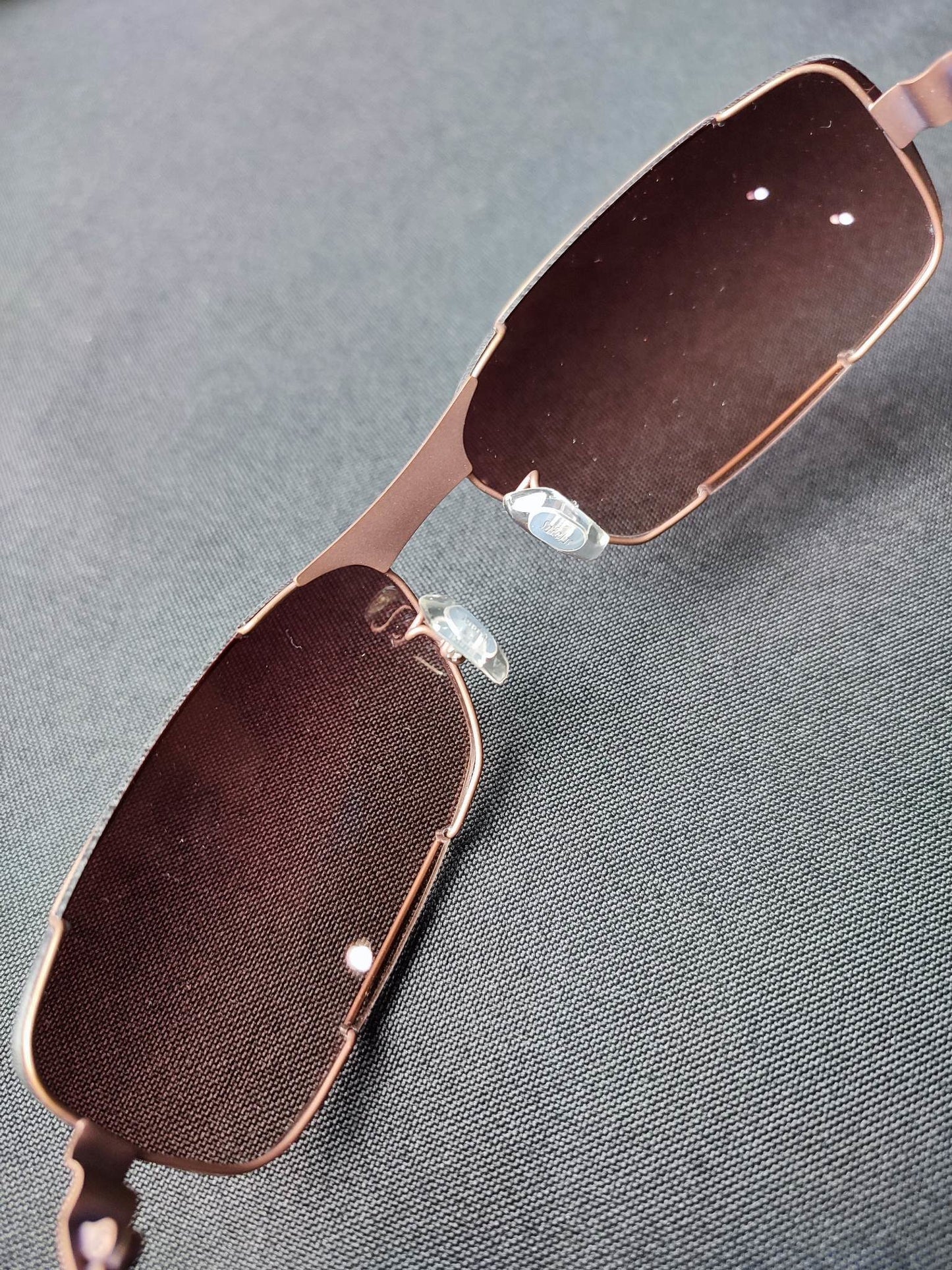 Metal Safelar Titanium RoseGold,Black (SF9009)-(Size:69-14-132) Sunglass
