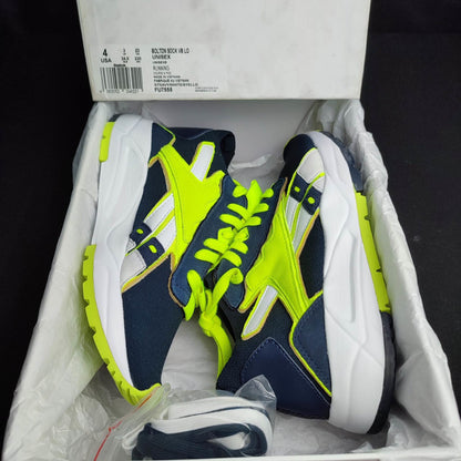 Reebok Blue/Yellow Green Rubber Shoes Bolton Sock VB LO Unisex (FU7555) - Phase-out Model