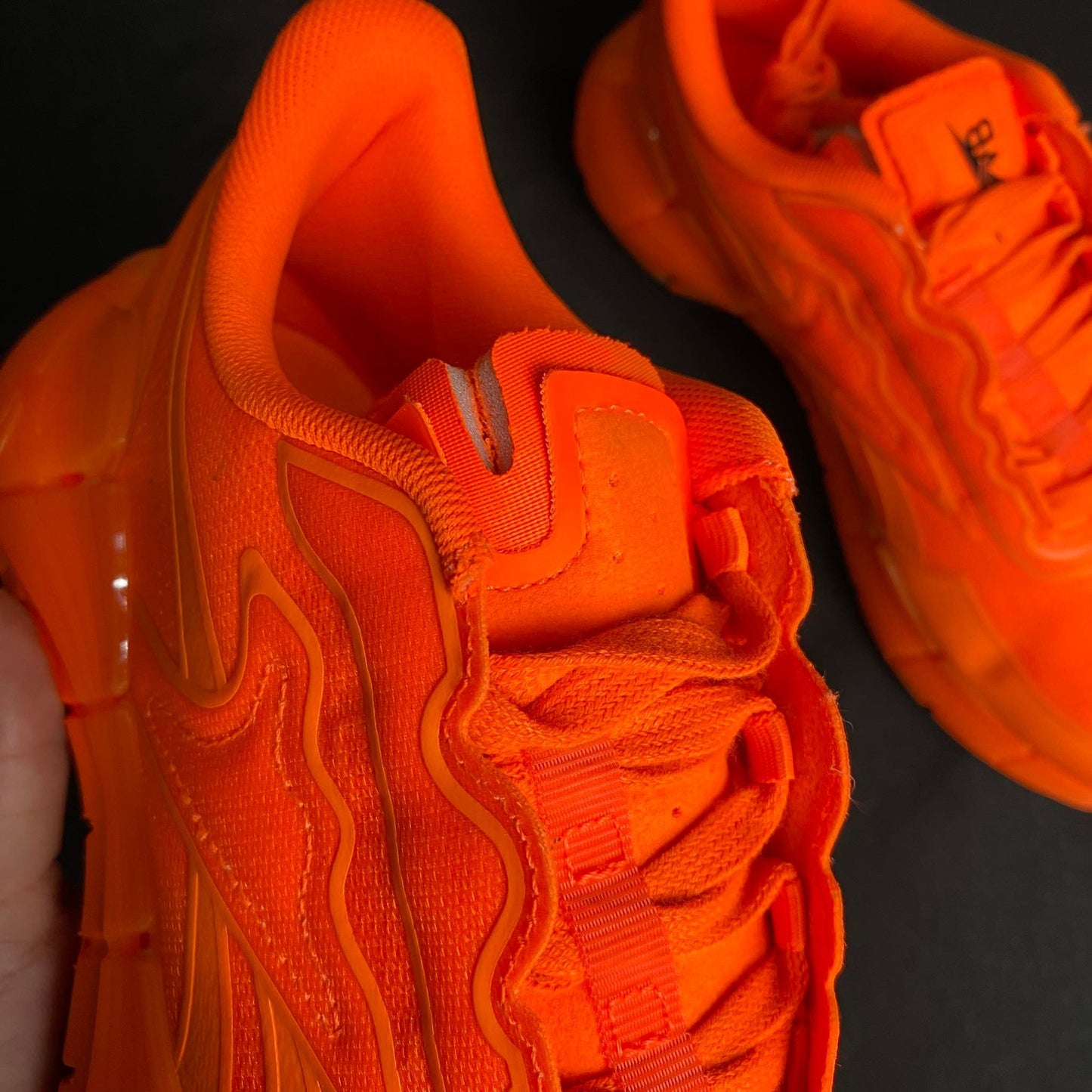 Reebok Orange Rubber Shoes ZIG VB Unisex (GY1568) - Phase-out Model