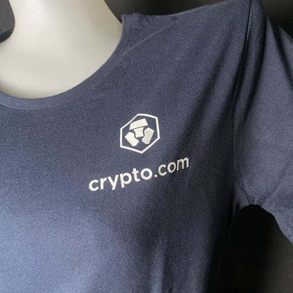 Crypto T-Shirt Navy Blue Size: Small - Factory Pull-out