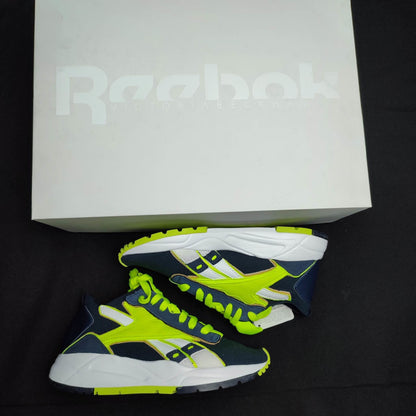Reebok Blue/Yellow Green Rubber Shoes Bolton Sock VB LO Unisex (FU7555) - Phase-out Model